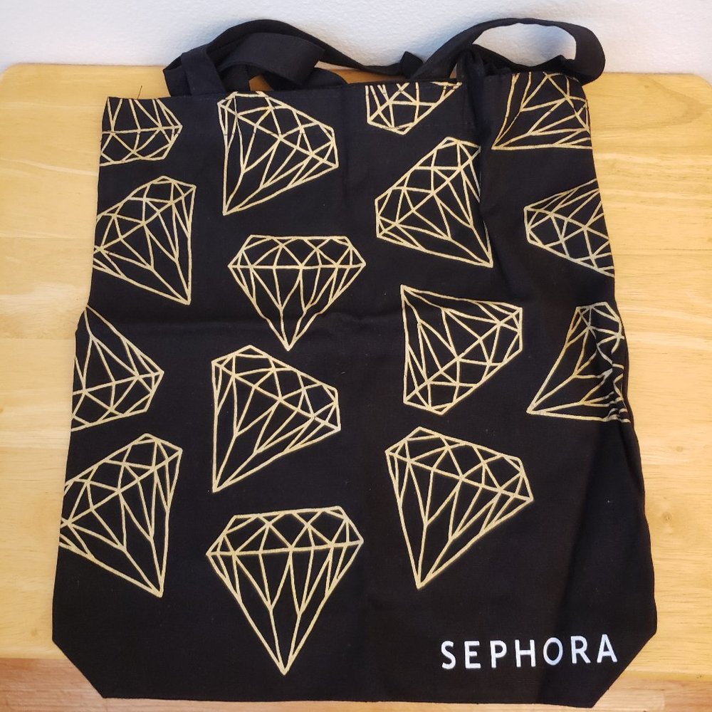 Sephora Gold Diamond Tote Bag